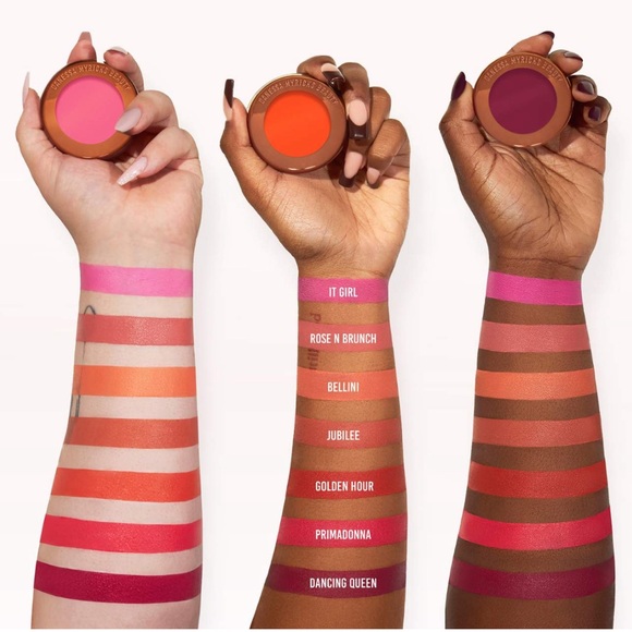 Danessa Myricks Yummy Skin Blurring Balm Powder Flushed - Rose N Brunch- MINI 3G - Picture 2 of 10